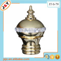 Antic bronze einstellbare Diamant Ball Vorhang Stange Finials, Metall Vorhang Ringe mit Clips